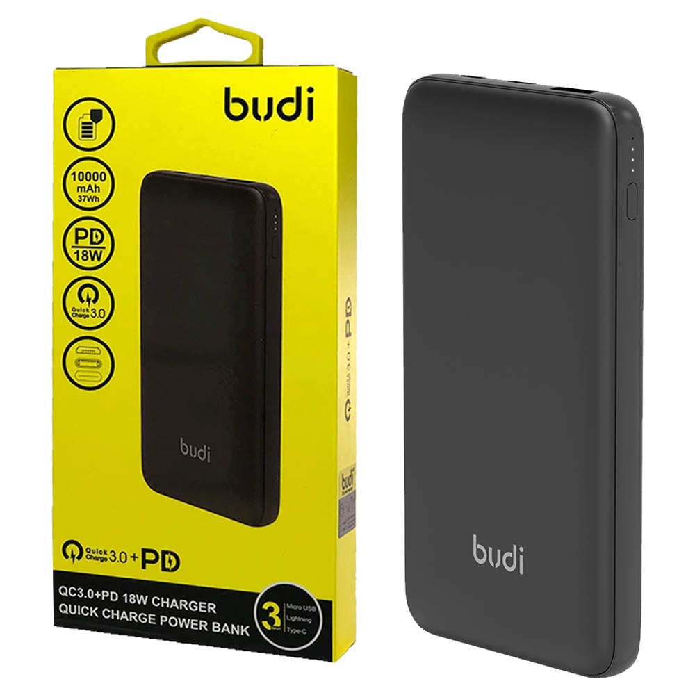 Budi QC3.0+PD 18W Quick Charger Power Bank 10000Mah 086