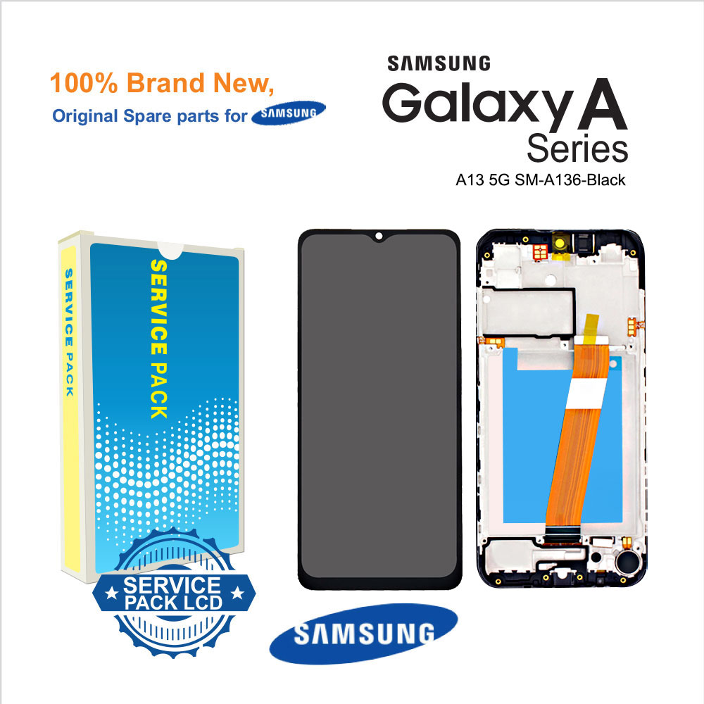Genuine LCD Screen and Digitizer For Samsung Galaxy A13 5G SM-A136-Black
