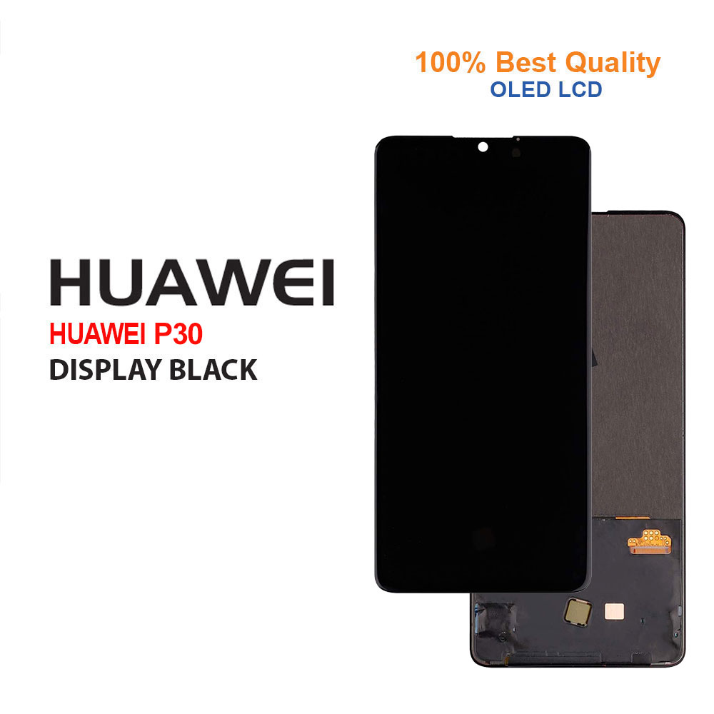 OLED LCD Compatible For HUAWEI P30 No Frame-Black