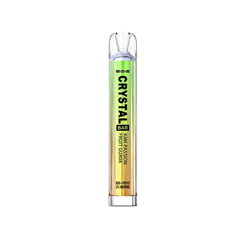 Crystal Bar Kiwi Passion Fruit Guava Disposable Vape