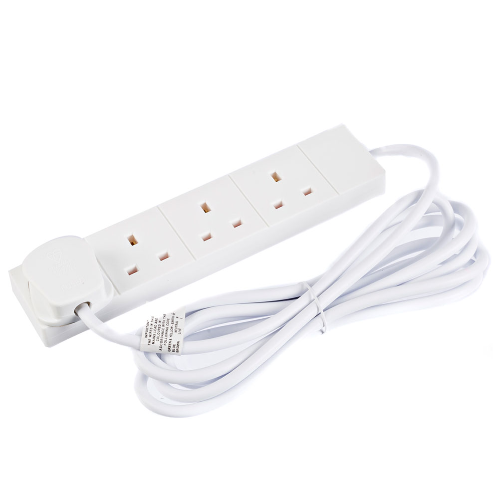 Daewoo 4WAY 5M Extension Lead