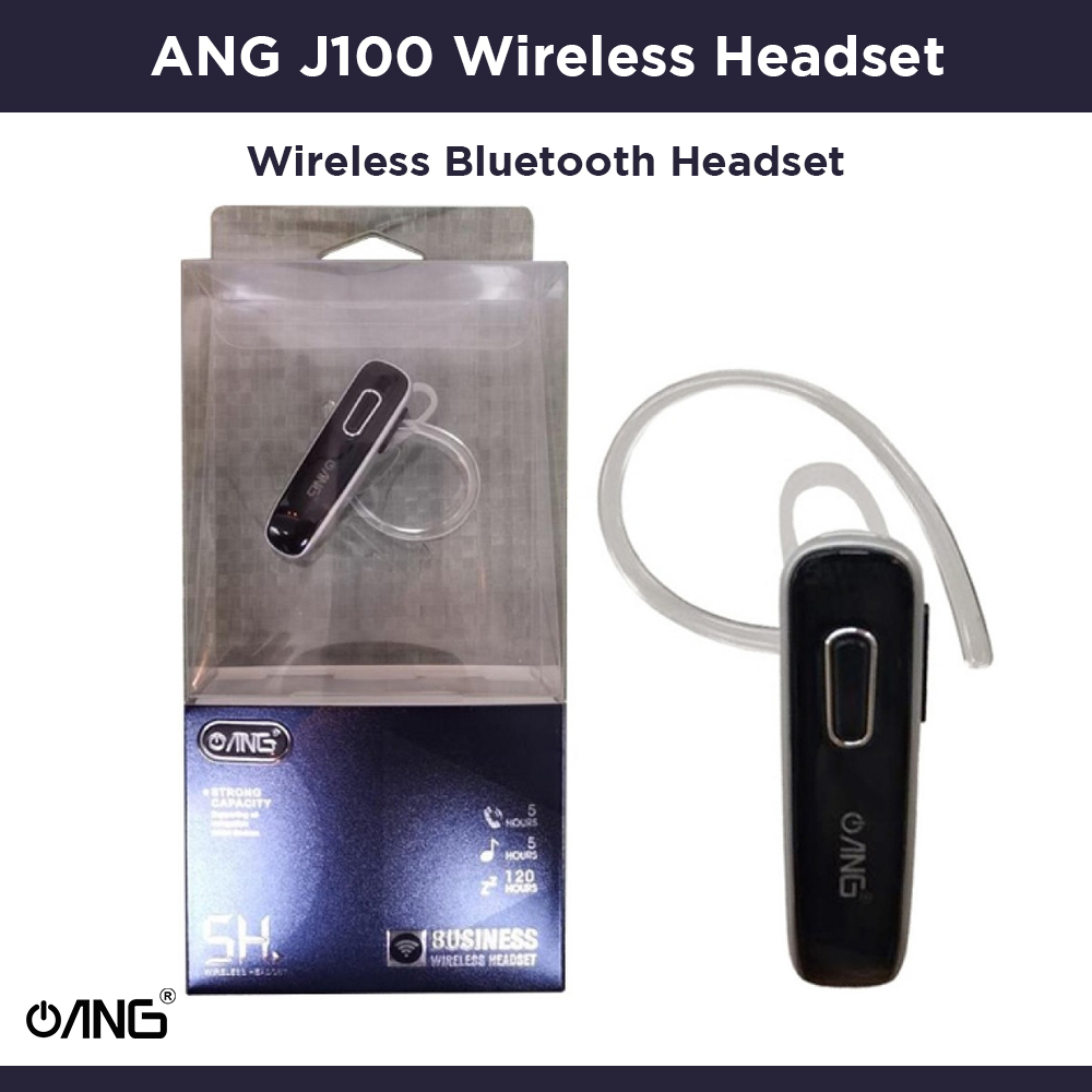 ANG J100 Wireless Bluetooth Headset