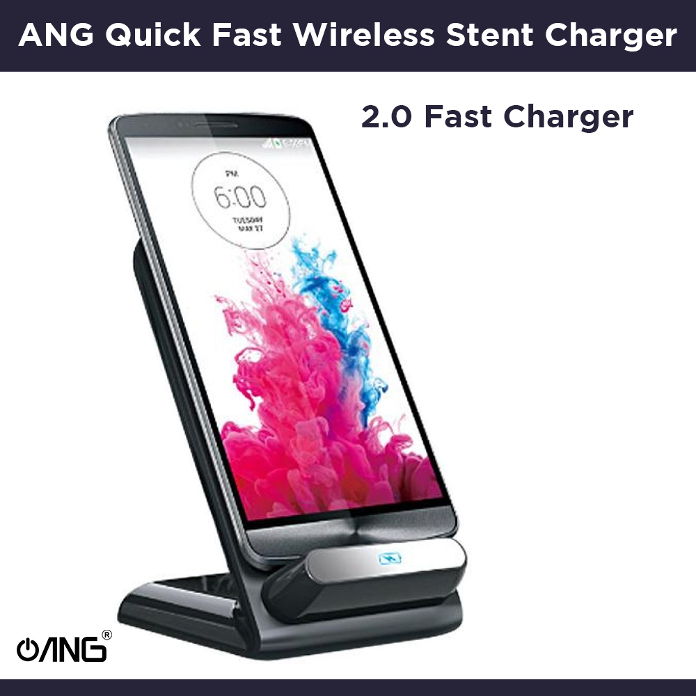 ANG Quick Charger 2.0 Fast Wireless Stent Charger