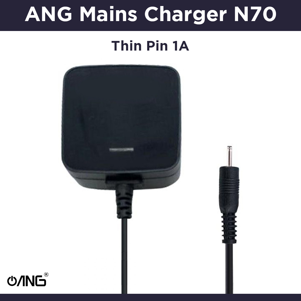 ANG Mains Charger Thin Pin N70 1A